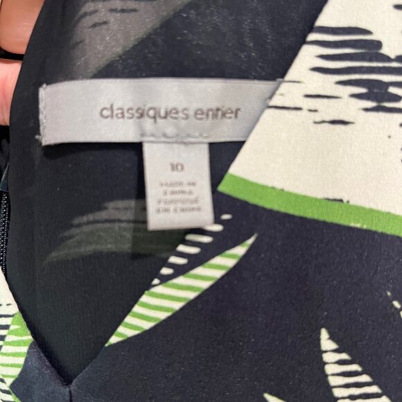 Classiques Navy Silk Dress - Picture 9 of 9